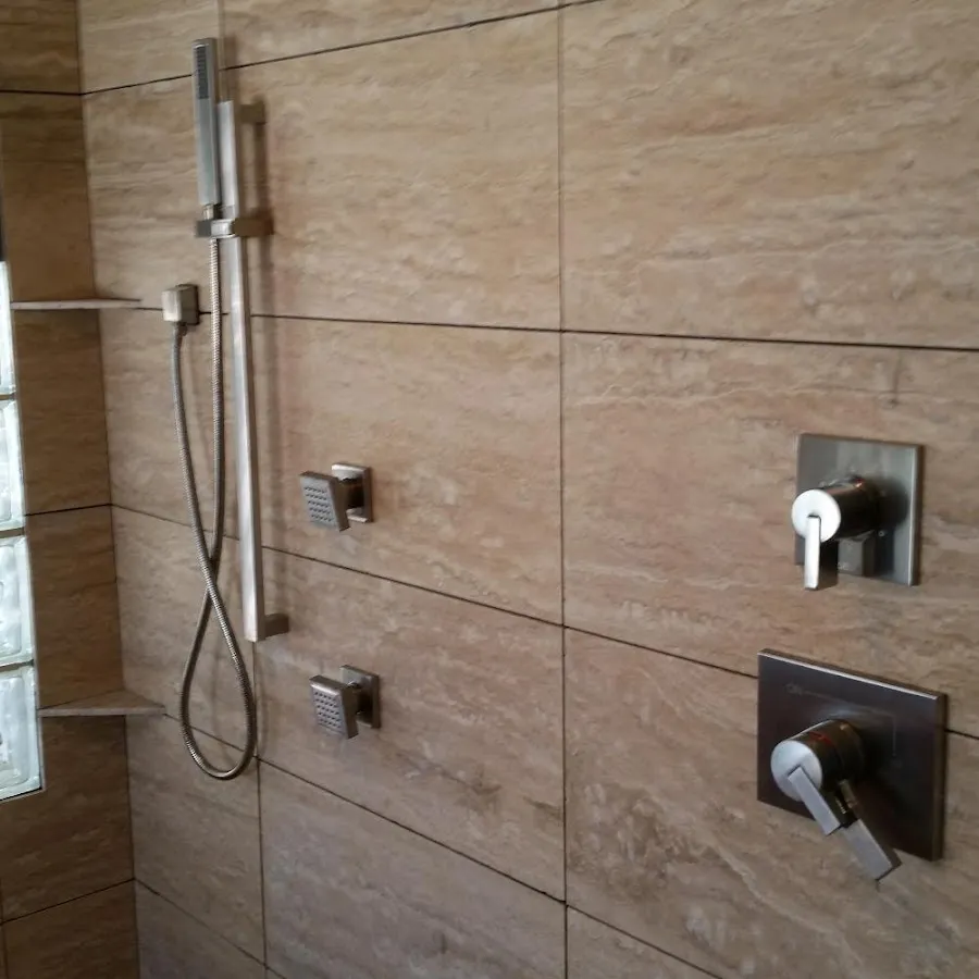 Shower fixture installation for Water Heater Replacement in Tulare